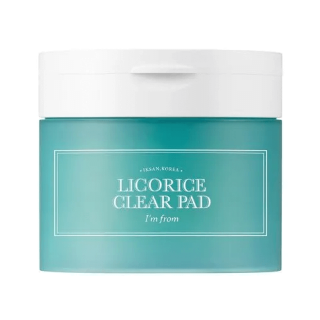 Пэды с экстрактом солодки для деликатного очищения I'm From Licorice Clear Pad