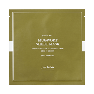 Тканевая маска с полынью для проблемной кожи I'm From Mugwort Sheet Mask