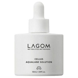 Глубокоувлажняющая ампула с ферментированным скваланом Lagom Cellus Aqualane Solution