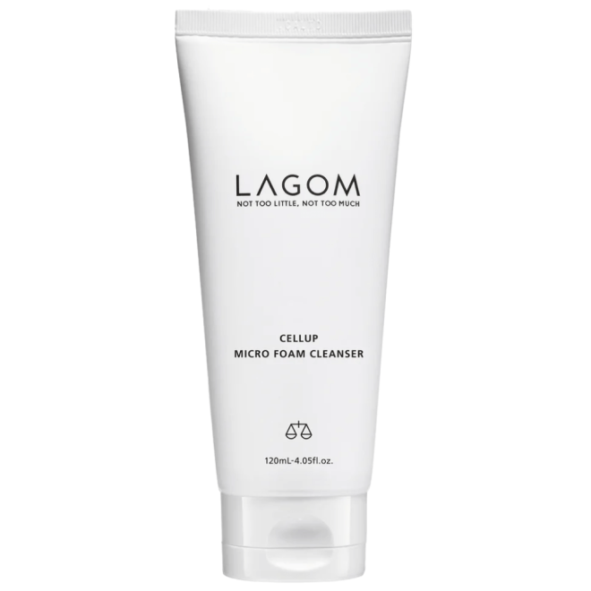 Деликатная пенка для умывания Lagom Cellup Micro Foam Cleanser