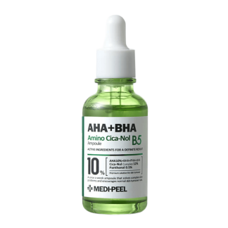Отшелушивающая ампула с кислотами и центеллой Medi-Peel AHA BHA Amino Cica-Nol B5 Ampoule